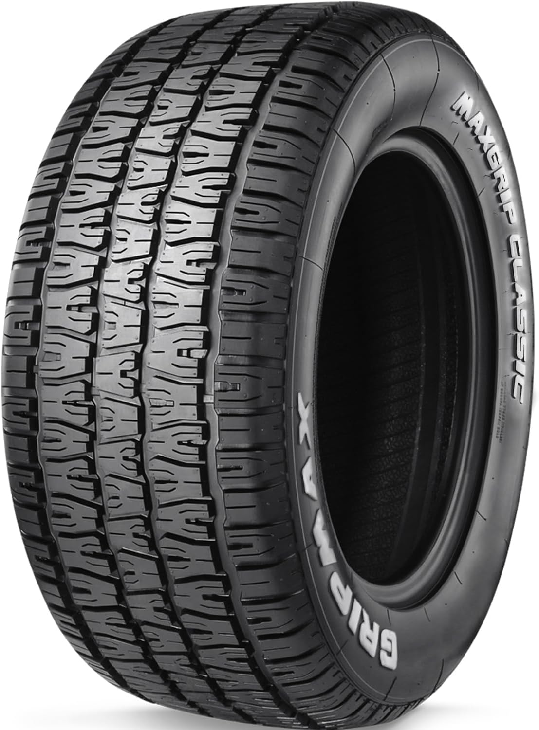 Gripmax MaxGrip Classic Passenger Car All-Season Performance Radial Tire-235/50R13 235/50/13 235/50-13 89H Load Range SL 4-Ply RWL Raised White Letters