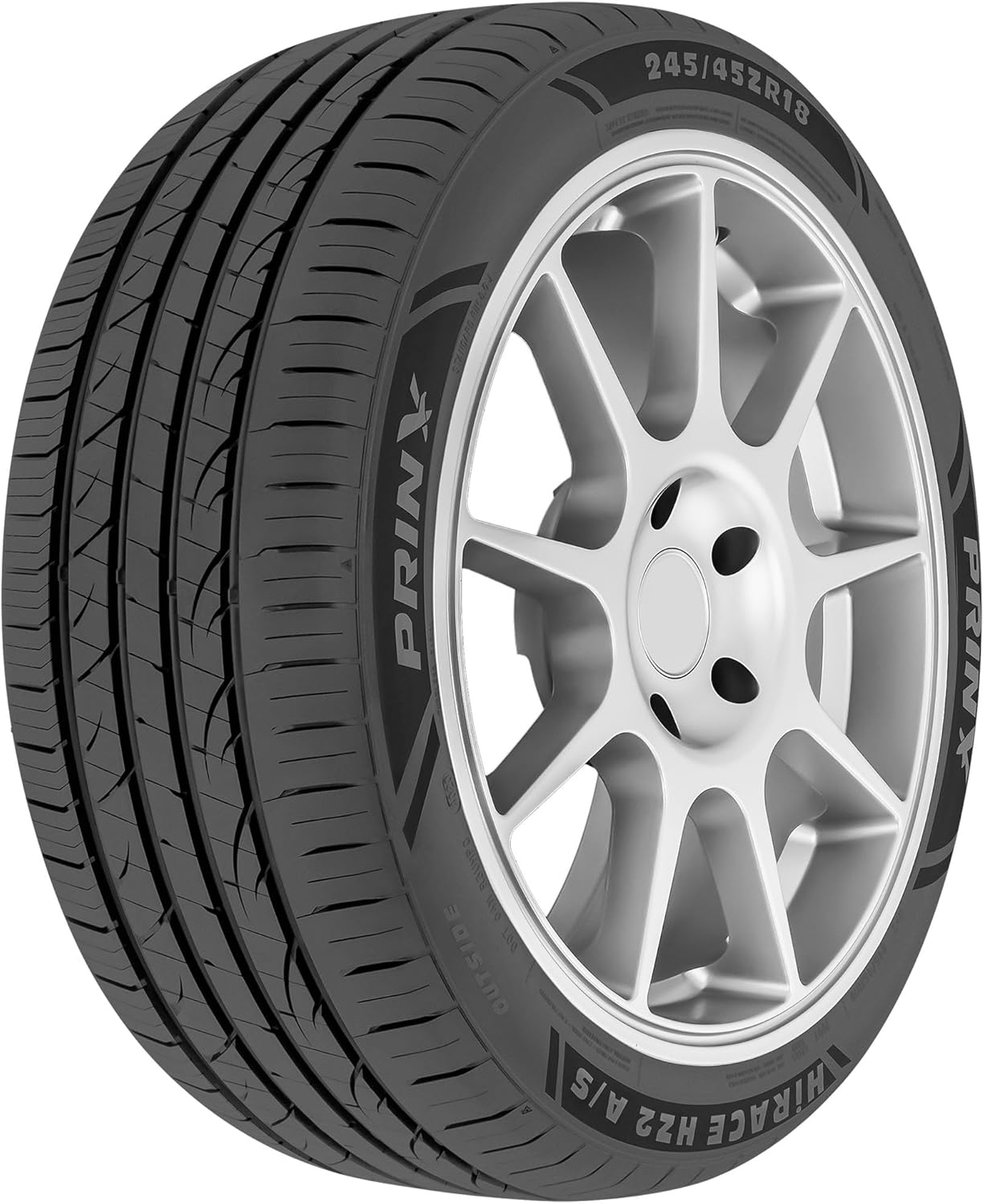 Prinx HiRACE HZ2 A/S UHP All Season 245/35ZR19 93Y XL Passenger Tire