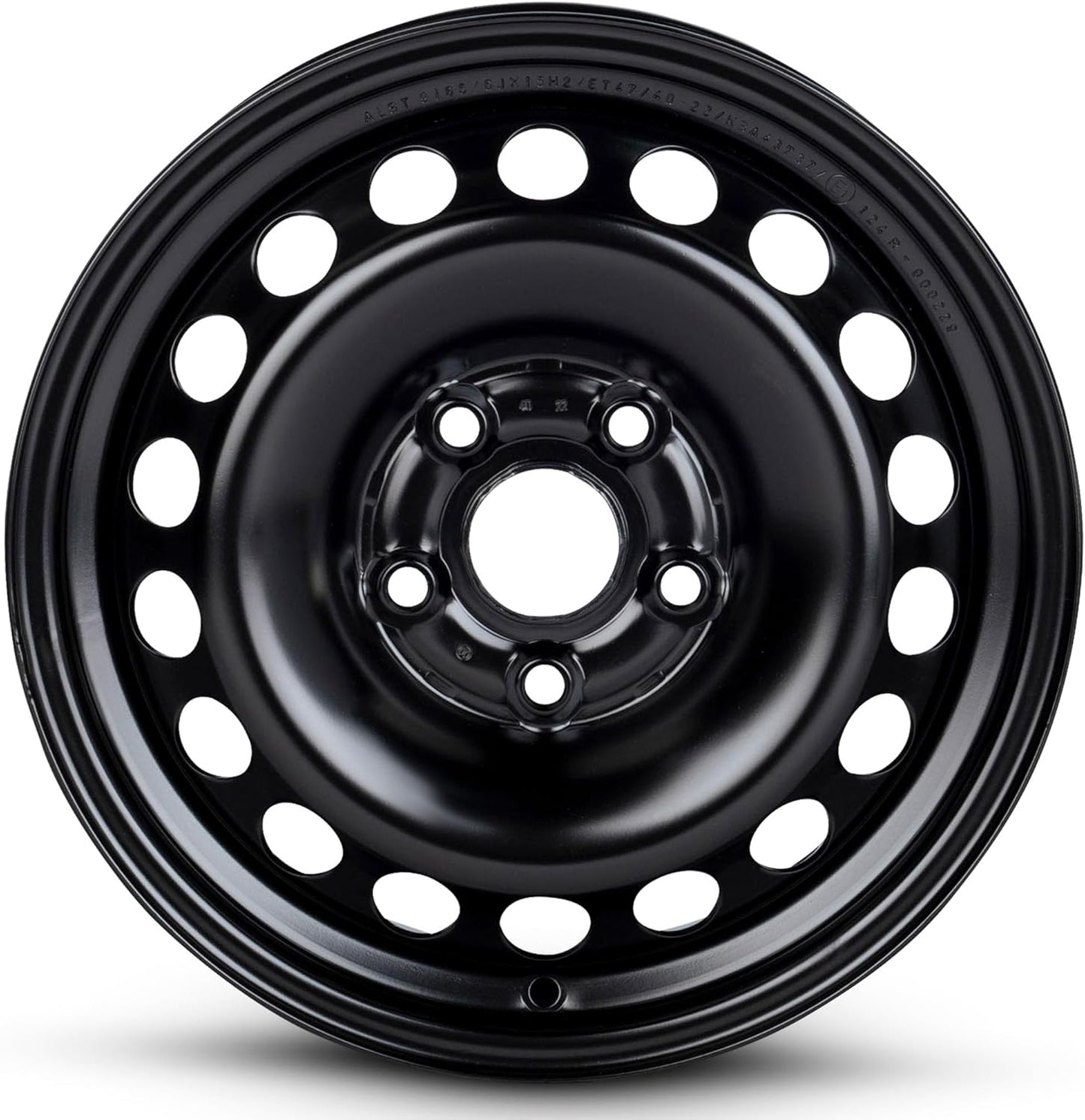 For 1996-2001 Audi A4 15 Inch Painted Black Rim - OE Direct Replacement - Road Ready Car Wheel
