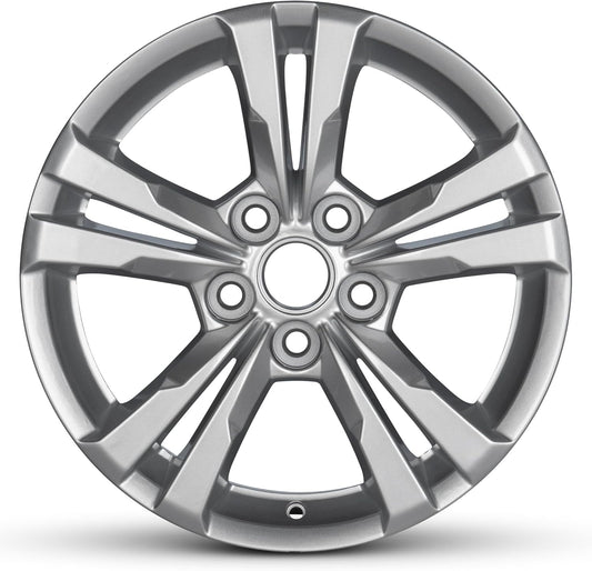 For 2010-2017 Chevrolet Equinox 17 Inch Painted Silver Rim - OE Direct Replacement - Road Ready Car Wheel