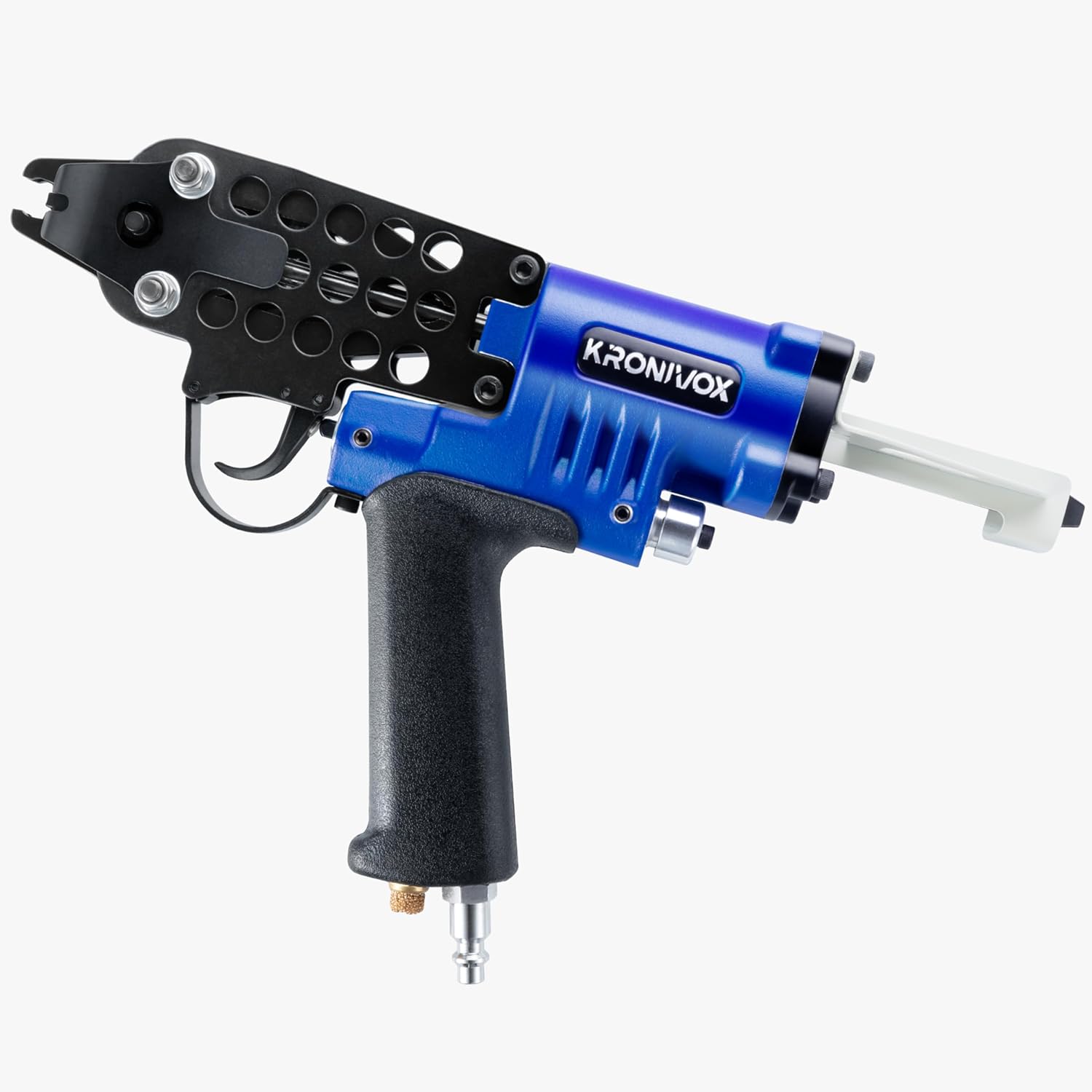 SC760 16 Gauge Pneumatic Hog Ring Gun, 1/2" C-Ring Plier Tool for Mattress Assembly, Wire Cages, and Fence Repairs