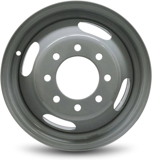 For 2003-2024 Chevrolet Express 3500 16 Inch Painted Silver Rim - OE Direct Replacement - Road Ready Car Wheel