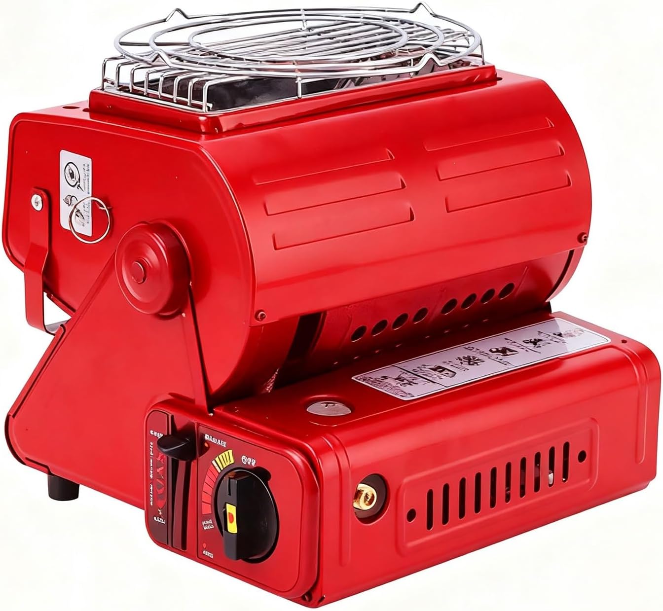 Outdoor Heater, Portable Butane Heater With Safety Shut-Off Valve 5-Second Instant Heat For Camping, Fishing, Tents Emergency Heating