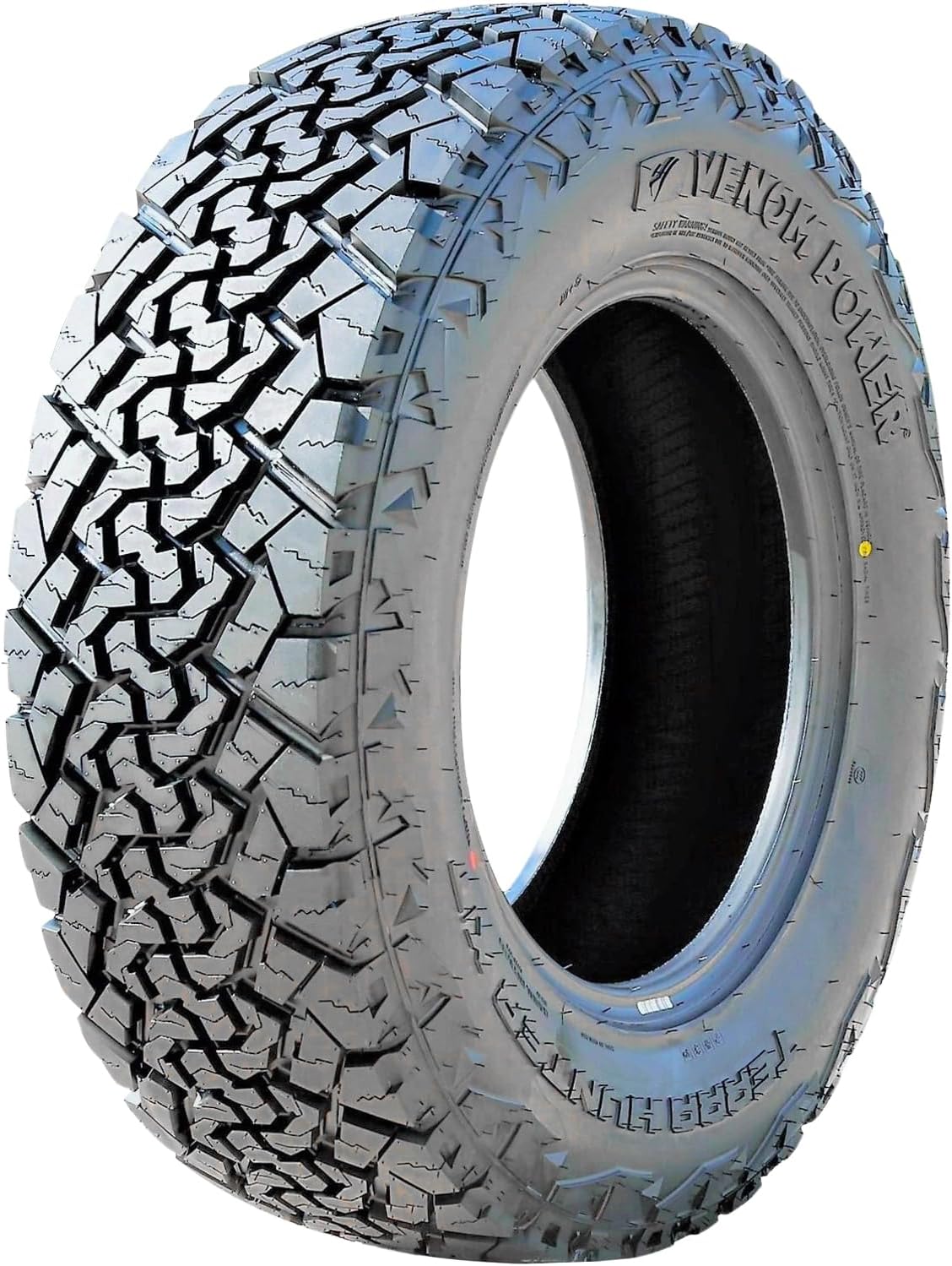 Venom Power Terra Hunter X\/T XT Truck\/SUV All-Terrain Mud Off-Road Radial Tire-265\/65R17 265\/65\/17 265\/65-17 112T Load Range SL 4-Ply BSW Black Side Wall