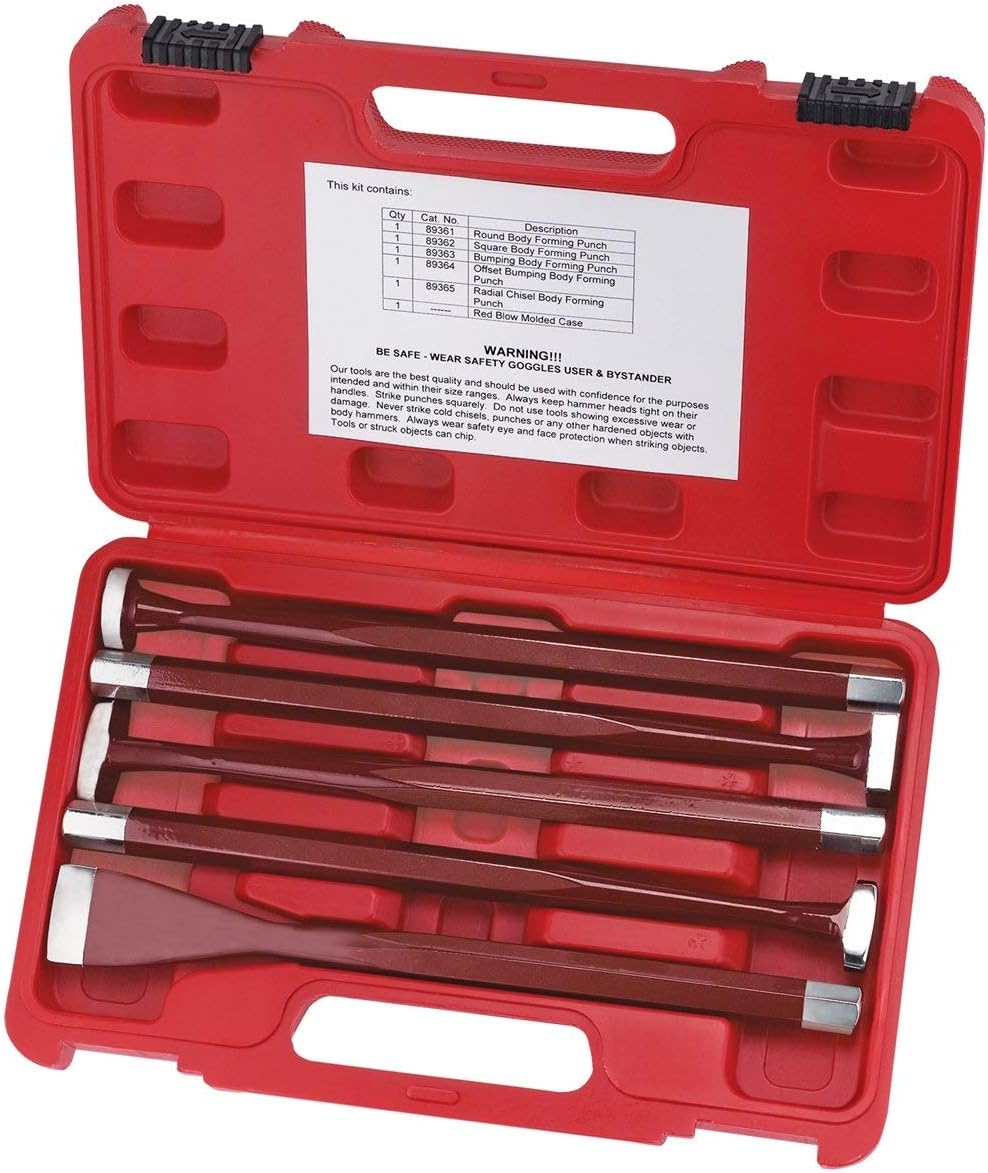 SG Tool Aid 89360 5 Pc Body Forming Punch Set
