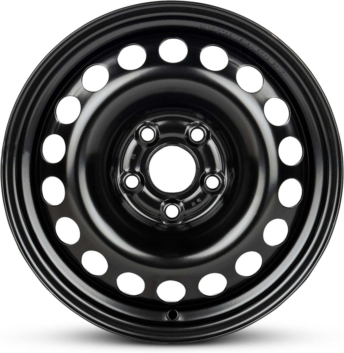 For 2017-2018 Chevrolet Sonic 15 Inch Painted Black Rim - OE Direct Replacement - Road Ready Car Wheel