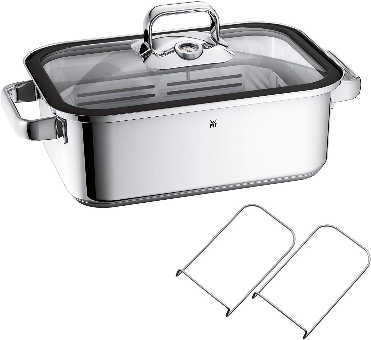 WMF Vitalis Compact Roaster with Silicone Seal, Silver