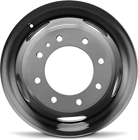 For 2011-2023 Chevrolet Silverado 3500HD - 8 Lug 17 Inch Rim for Chevy Dually Wheels - OE Direct Replacement - Road Ready Car Wheel