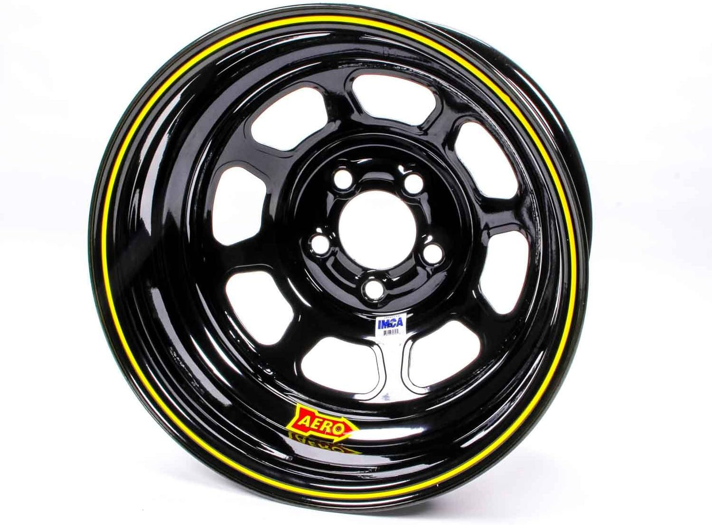 AERO RACE WHEELS 52-185020L 15x8 2in 5.00 Black LR