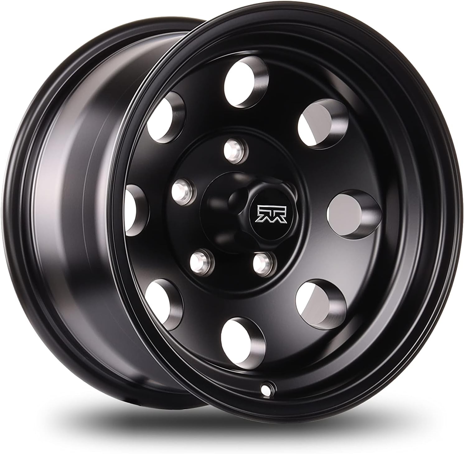 1 New 15x8 Mudder Trucker MT614 Diesel Satin Black 5x127 5x5 ET-19 wheel/rim