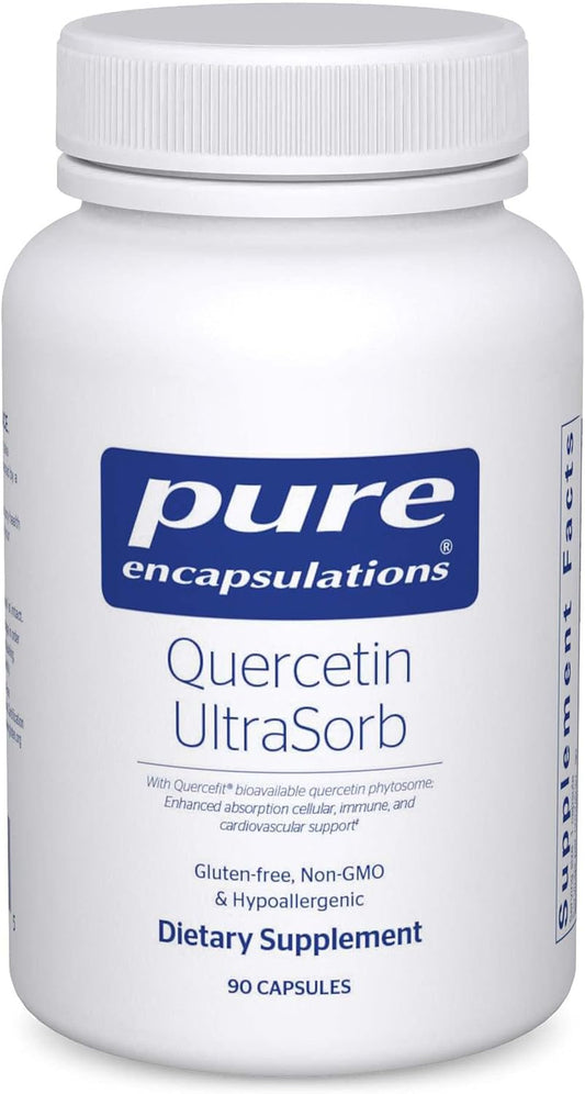 Pure Encapsulations Quercetin UltraSorb | Enhanced-Absorption Cellular, Immune, and Cardiovascular Support | 90 Capsules