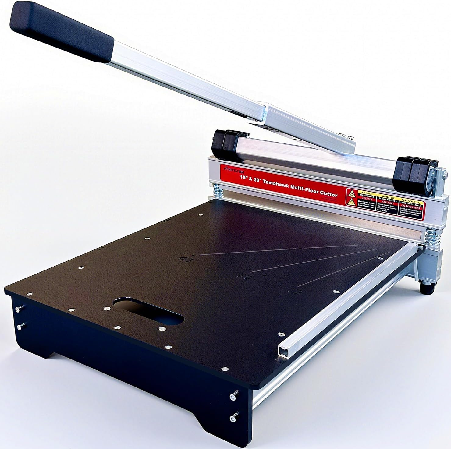 18" Heavy Duty Pro Laminate & Vinyl Floor Cutter, Professional Grade, Versatile, Strong, Full cuts up to 18" Wide and 11\/16" (17mm) Thick and Watch The Demo!