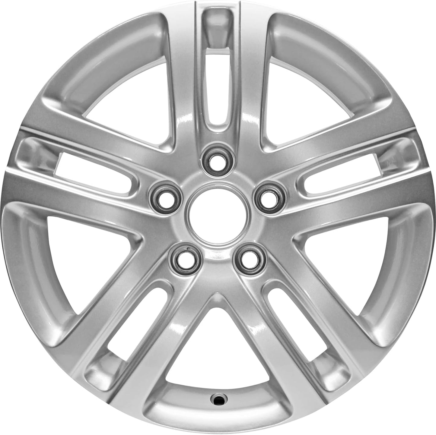 New 16x6.5" 16 Inch Silver Aluminum Alloy Wheel Rim fits Volkswagen VW Jetta 2005-2018 Year Models | ALY69812U20N