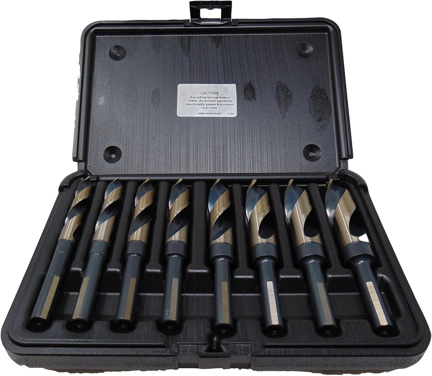 Norseman by Viking Drill and Tool 26473 8 Piece 9/16 in. to 1 in. Heavy Duty Black and Gold Vortex 1/2 in. Shank Set
