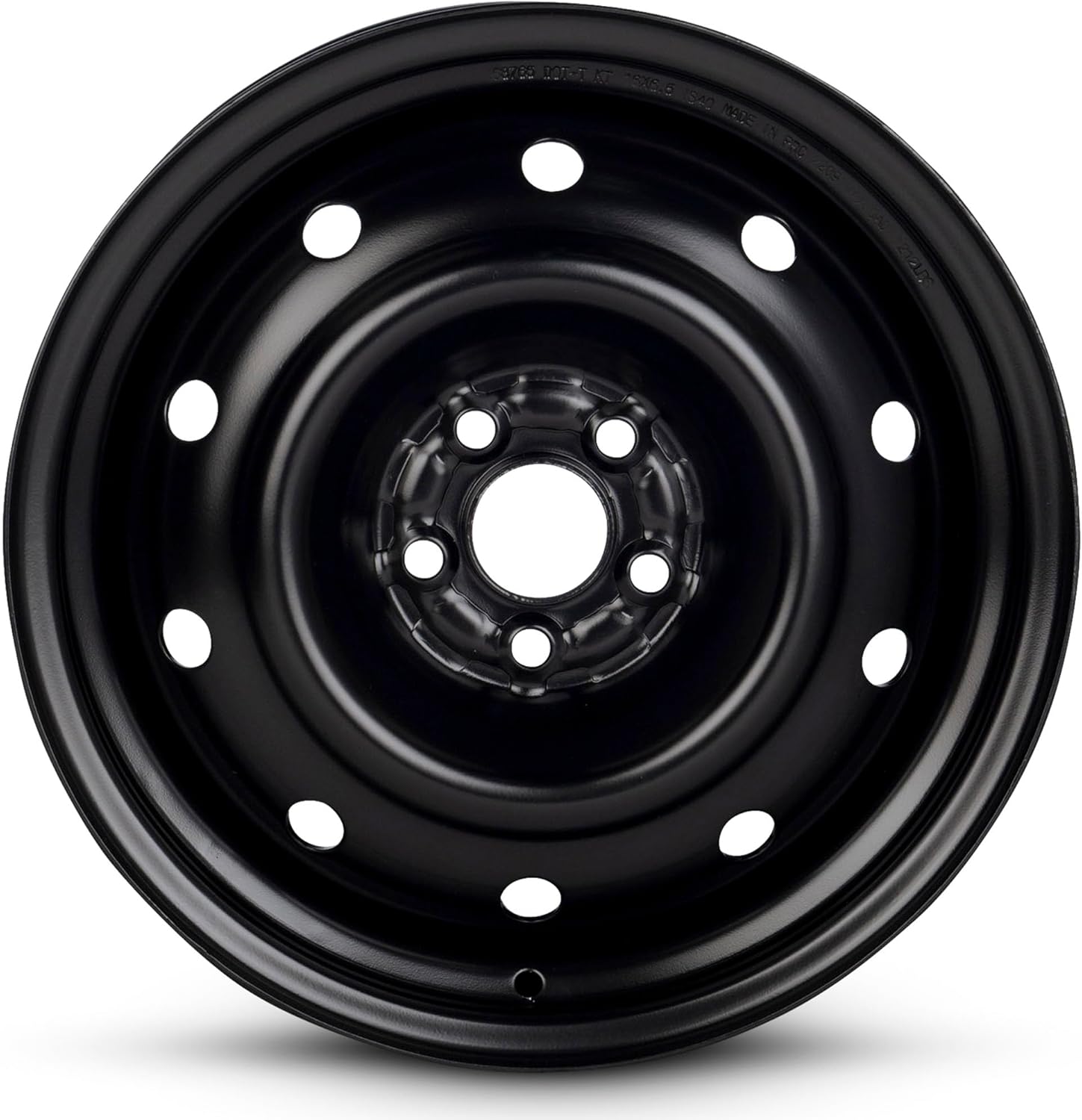 For 08-11 Subaru Impreza 16 Inch Black Steel Rim - OE Direct Replacement - Road Ready Car Wheel