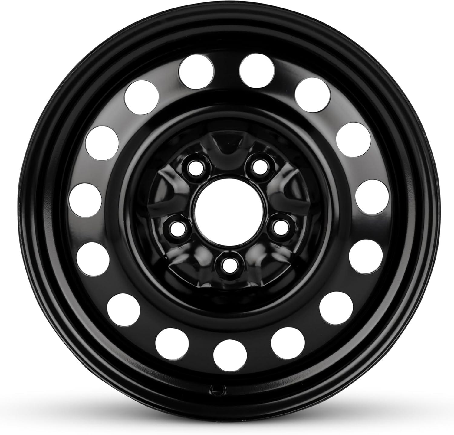 For 2006-2012 Chevrolet Impala 16 Inch Painted Black Rim - OE Direct Replacement - Road Ready Car Wheel