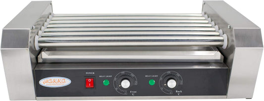 Hakka Commercial Hot Dog Roller Grill with 7 Rollers