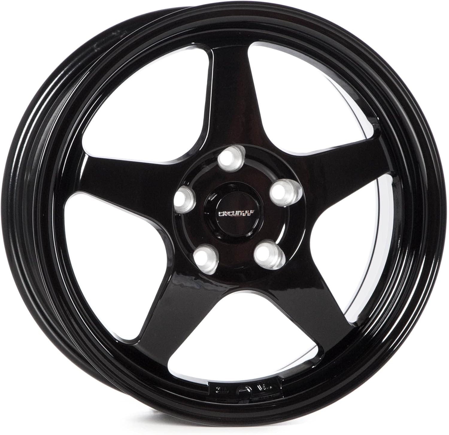 Circuit Performance CP22 16x7 Gloss Black 5x114.3 +35mm Offset Wheels Spoon SW388 Style