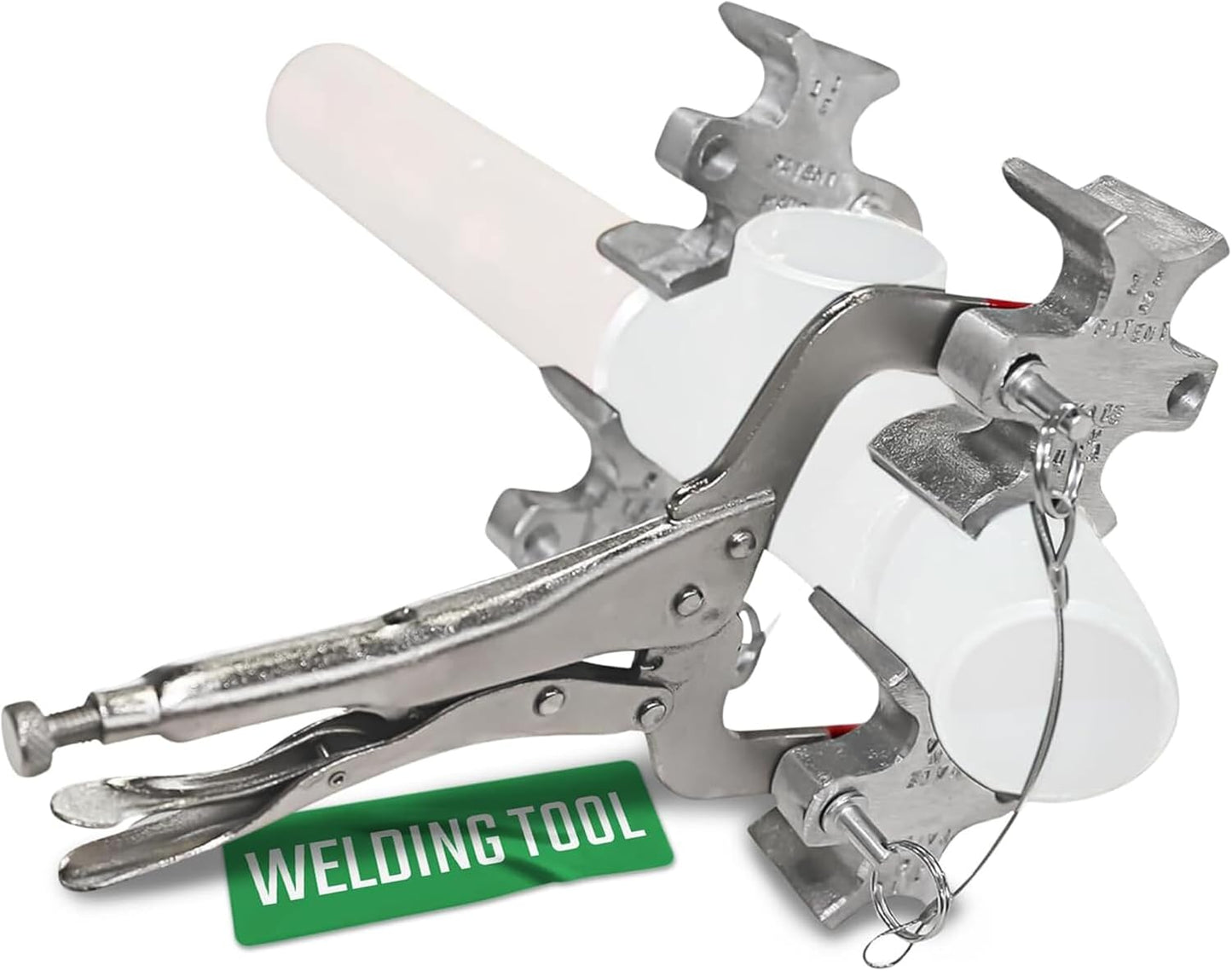 Welders 3rd Hand – Portable Pipe Welding Clamp & Alignment Tool for Butt Welds – Versatile Pipe Fitting Clamp, Welding Pliers, Vise Clamps, Pipefitter Tools – Lightweight Multifunction Tool by Sawyer