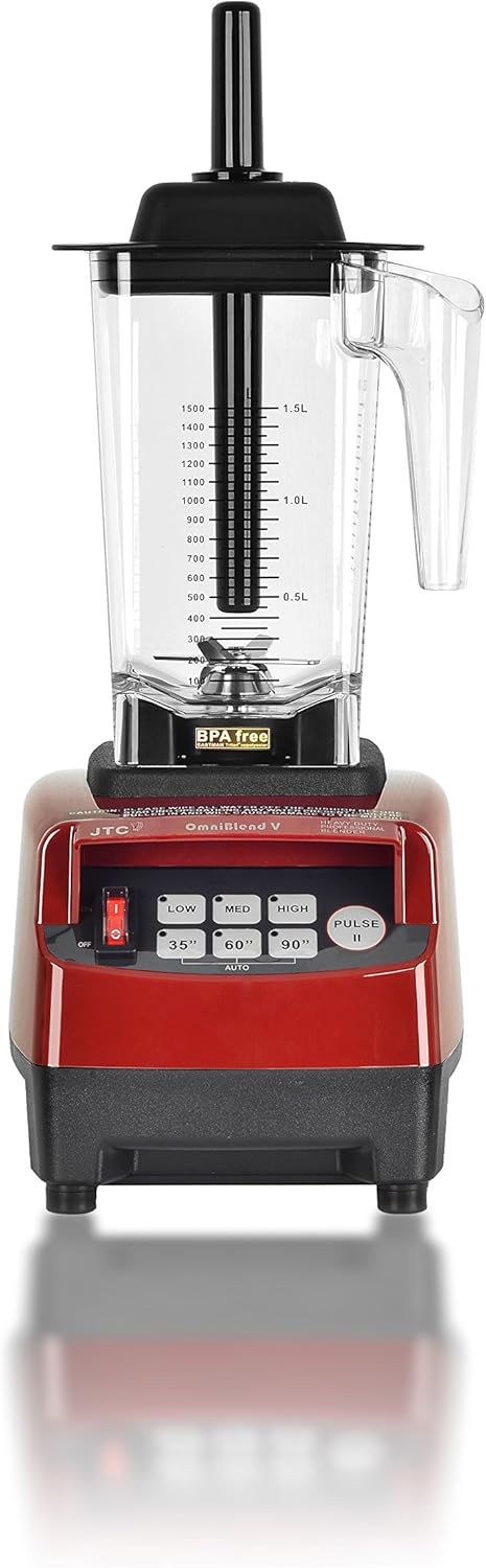 JTC OmniBlend V Professional Blender TM-800A (Maroon)