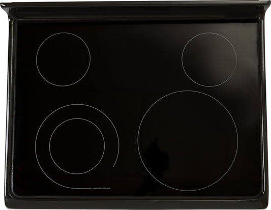 GENUINE Electrolux 316531983 Main Glass Top, Black