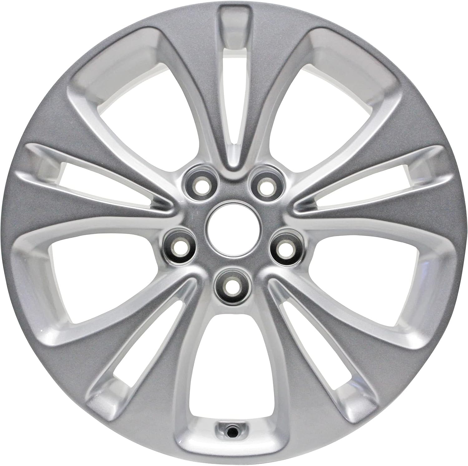 New 17 inch 17x6.5 Aluminum Alloy Wheel Rim for 2014 2015 2016 KIA Soul ALY74693U20N Direct Fit - OE Stock Specs, Silver