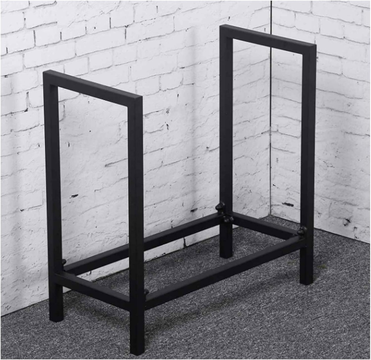 Outdoor Fireplace Firewood Rack Firewood Storage Rack Log Holders for Firewood Outdoor, Multifunction Removable Detachable Sturdy Firewood Holder Suitable for Outdoor Pa(