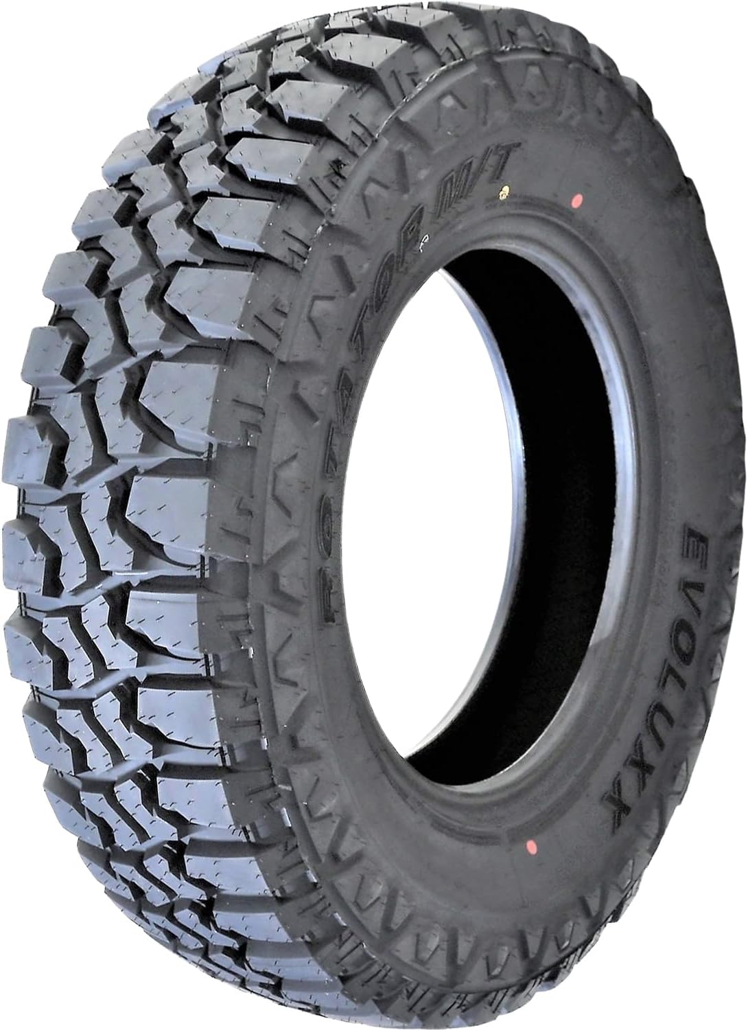 Evoluxx Rotator M/T Mud Off-Road Light Truck Radial Tire-LT285/75R16 285/75/16 285/75-16 126/123Q Load Range E Lre 10-Ply Bsw Black Side Wall