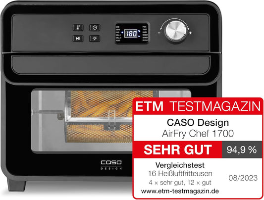 Air Fryer Airfry Chef 1700 Black Schwarz (3000)