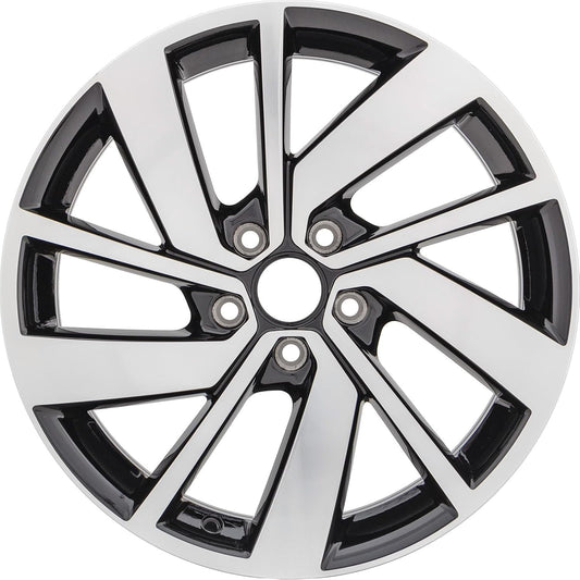 New 18x7.5" 18 Inch Premium Aluminum Alloy Wheel Rim Fits VW Volkswagen Jetta GLI 2019 2020 2021 | ALY70060U45N