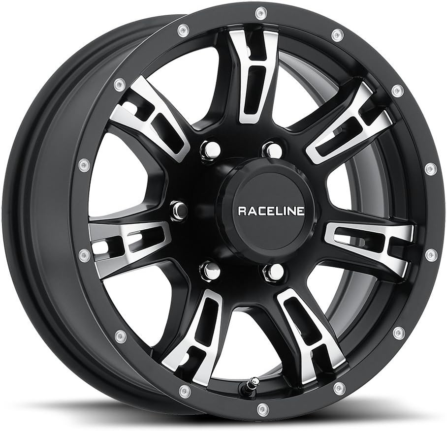 Raceline By Allied Wheel,15x6 840 Arsenal Aluminum Trailer Wheel 6x5.50