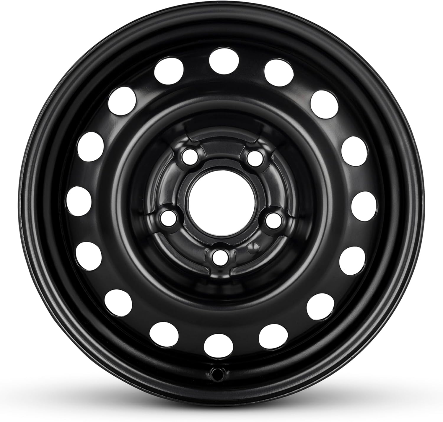 For 2015-2023 Chevrolet City Express 15 Inch Painted Black Rim - OE Direct Replacement - Road Ready Car Wheel