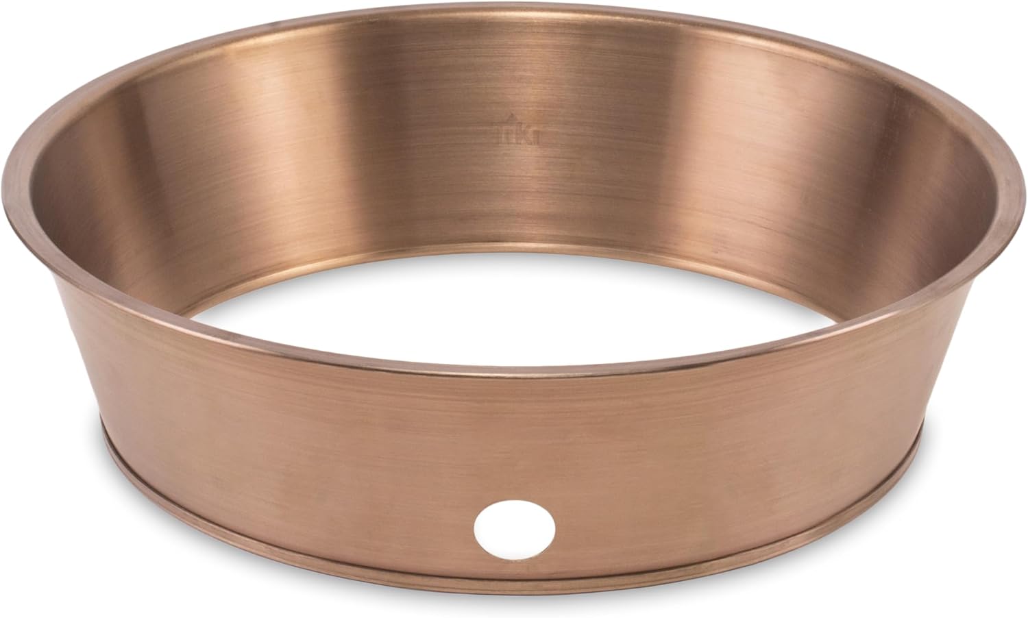 TIKI Patio & Celebration Fire Pit Heat Deflector Insert – Durable Metal Heat Reflector for Enhanced Warmth, Gold Finish, 13.78 Inch