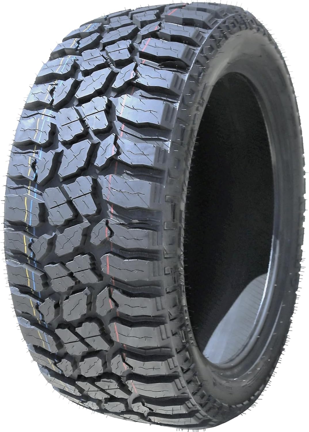 Haida Mud Champ HD869 M/T Mud Off-Road Light Truck Radial Tire-LT245/75R17 245/75/17 245/75-17 121/118Q Load Range E LRE 10-Ply BSW Black Side Wall