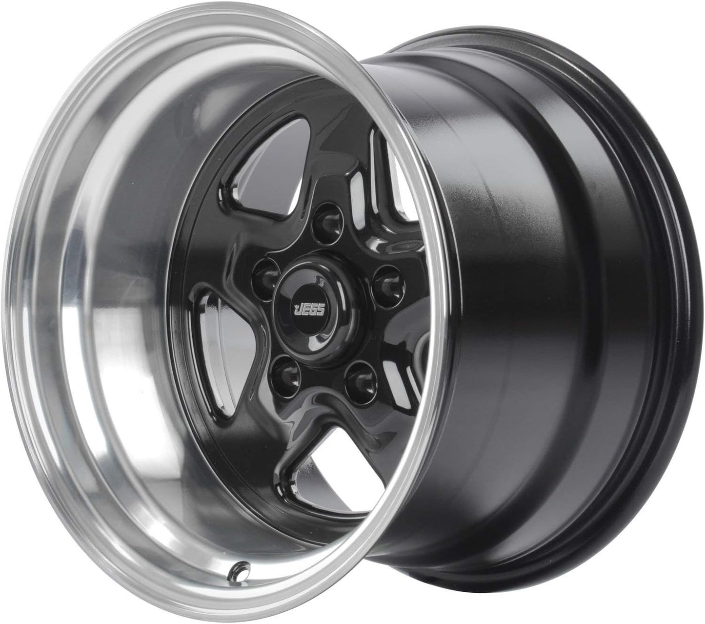 JEGS 66181 Sport Star 5-Spoke Wheel [Size: 15" x 10"]
