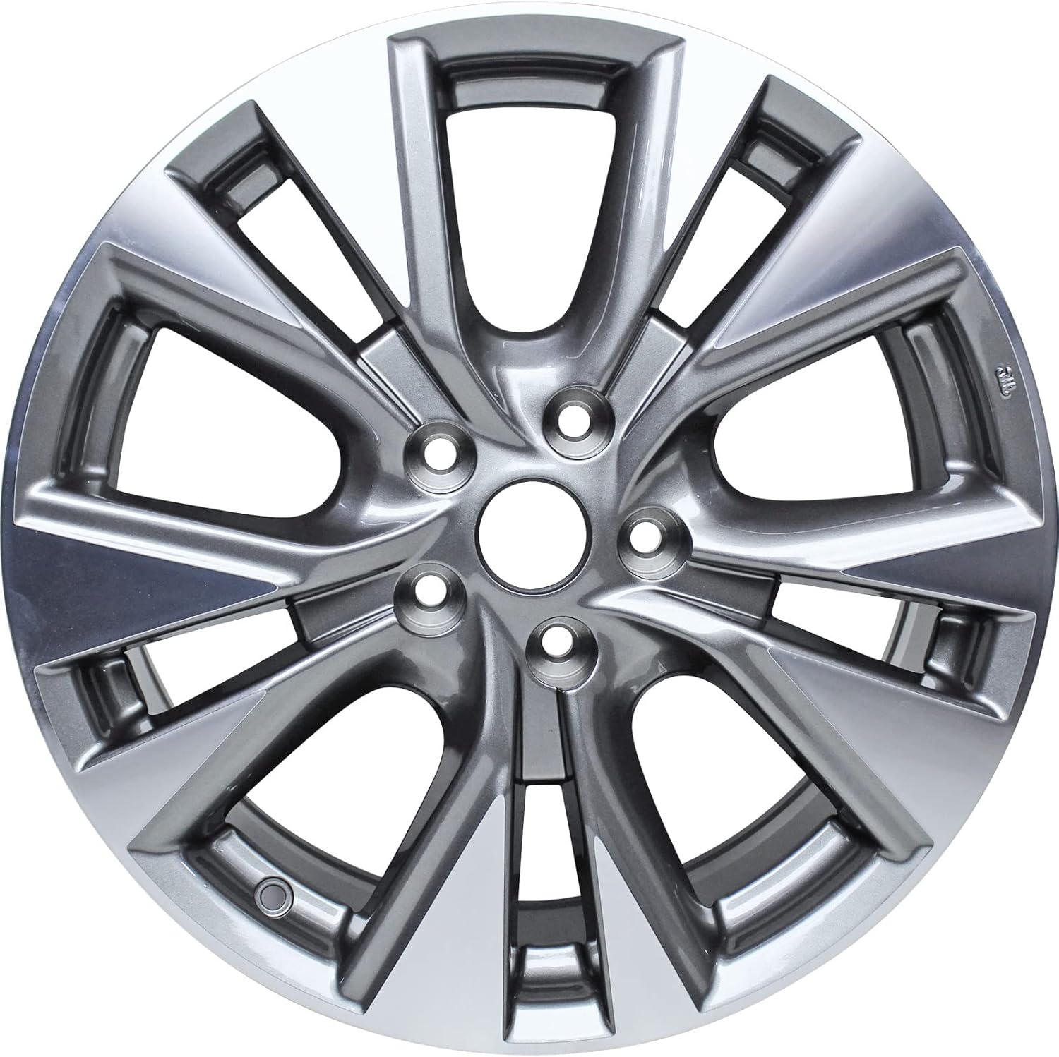 New 18x7.5 inch 18 Inch Premium Aluminum Alloy Wheel Rim for 2015 2016 2017 2018 2019 Nissan Murano | ALY62706U35N | Direct Fit - OE Stock Specs, Machined and Grey