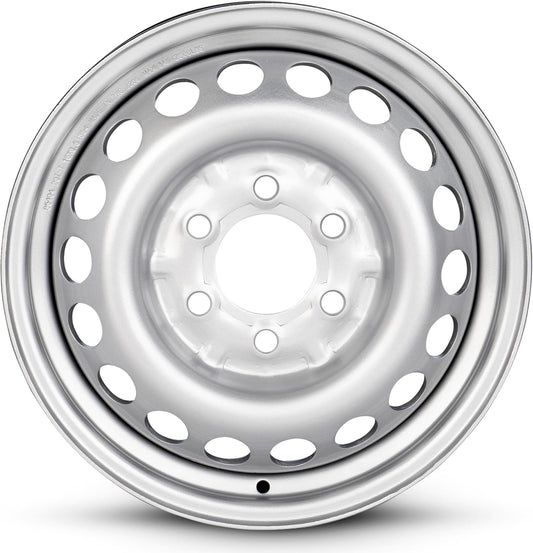 for 2010-2024 Mercedes-Benz Sprinter 2500 Van 16 Inch Painted Silver Rim - OE Direct Replacement - Road Ready Car Wheel