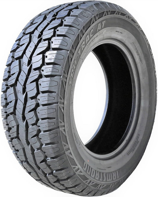 Armstrong Tru-Trac AT A/T All-Terrain Off-Road Light Truck Radial Tire-LT245/75R16 245/75/16 245/75-16 120/116S Load Range E LRE 10-Ply BSW Black Side Wall
