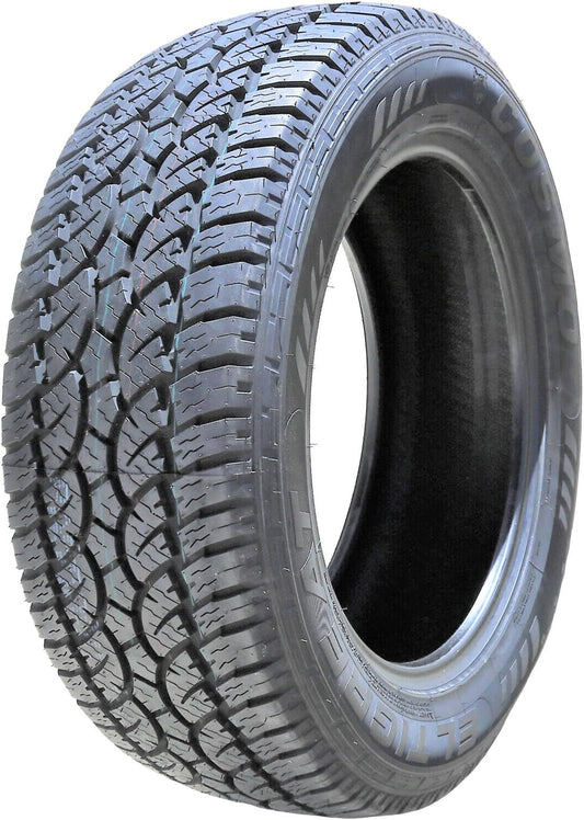Cosmo Tires El Tigre AT A/T Truck/SUV All-Terrain Off-Road Radial Tire-265/70R16 265/70/16 265/70-16 112T Load Range SL 4-Ply BSW Black Side Wall