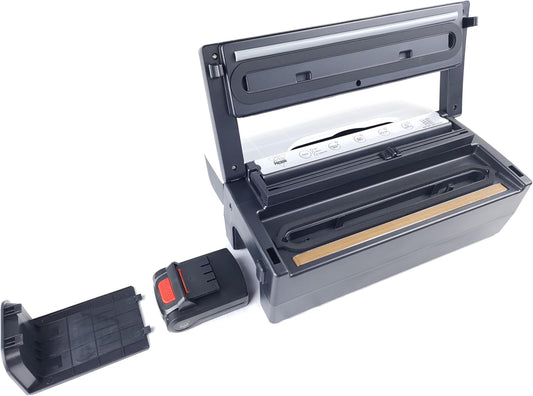 ROAM 18V Battery Operated Vacuum Sealer – Portable Field Sealer for Hunting, Fishing, Camping, Overlanding & Wild Game Meat Processing