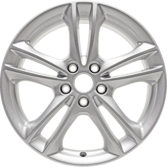 New 17"" 17x7.5"" Premium Aluminum Alloy Wheel Rim for Ford Fusion 2015 2016 2017 2018 | ALY03984U20N | Direct Fit - OE Specs, Silver