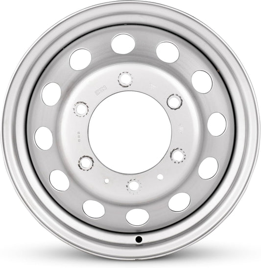 For 2020-2024 Ford Transit 250 16 Inch Silver Steel - Genuine Take-Off Rim - Road Ready Van Wheel