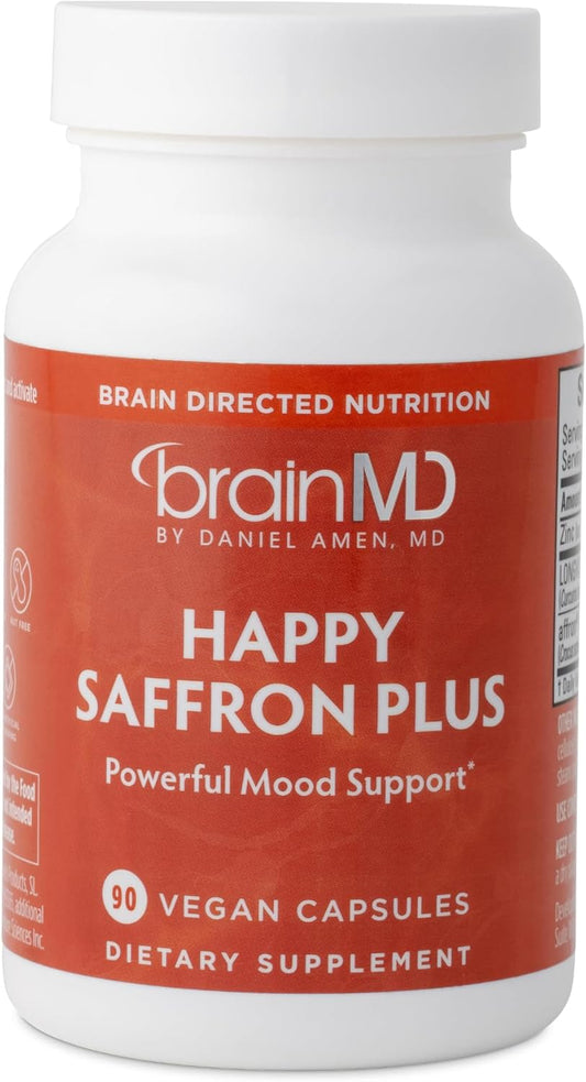 BrainMD HAPPY SAFFRON PLUS - 2 Pack