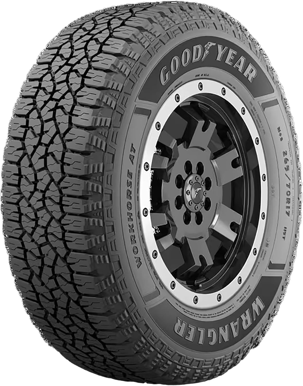 Goodyear Wrangler Workhorse AT All Terrain LT245/75R16 120/116S E Light Truck Tire