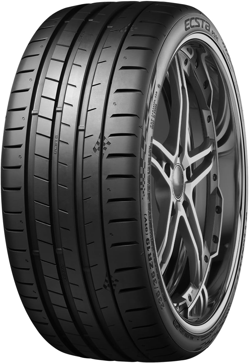 Kumho Ecsta PS91 Summer Performance Tire - 275/35ZR18 99Y