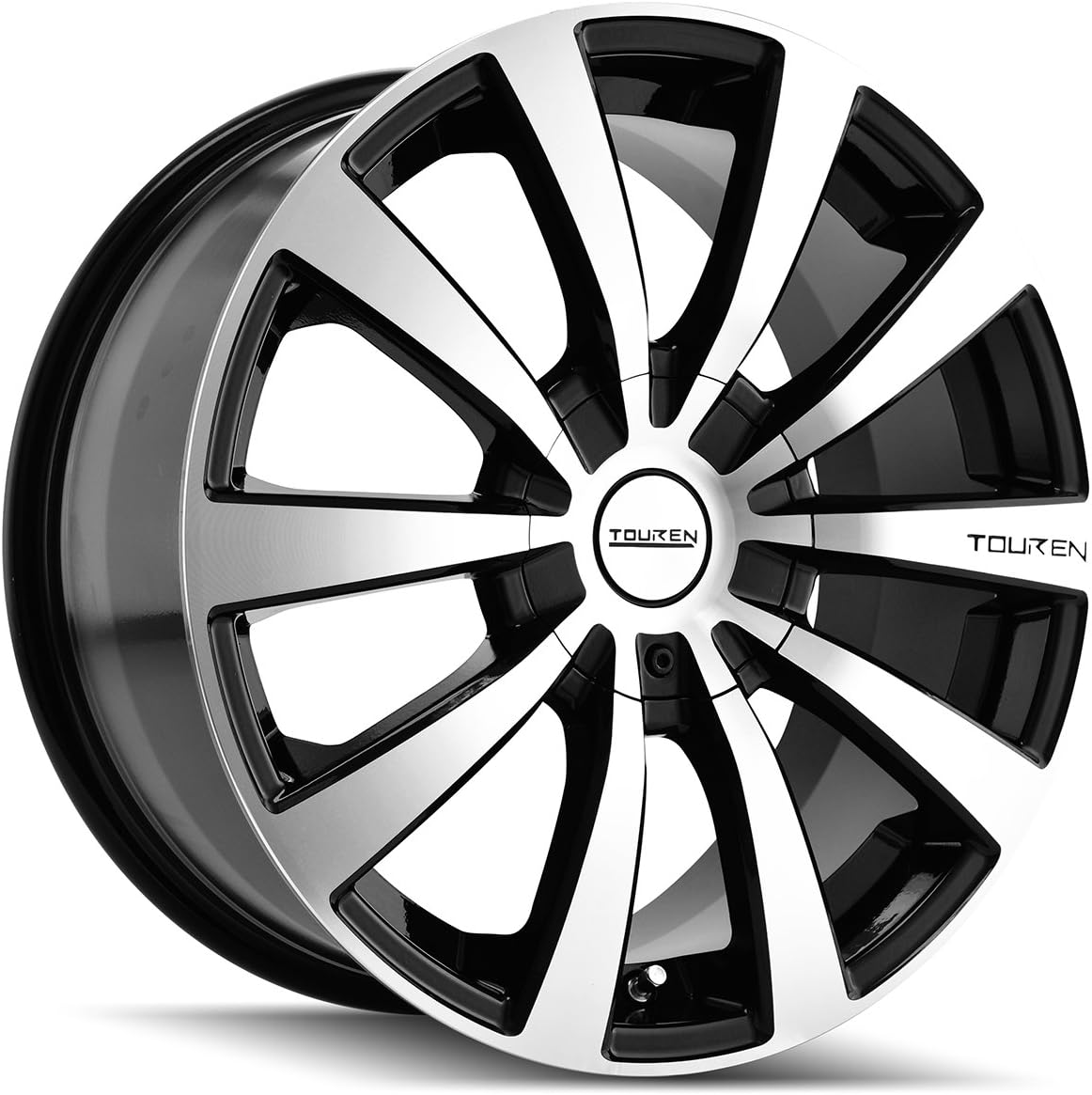 Touren TR3 3130 Black Wheel with Machined Face (17x7"/10x100mm)