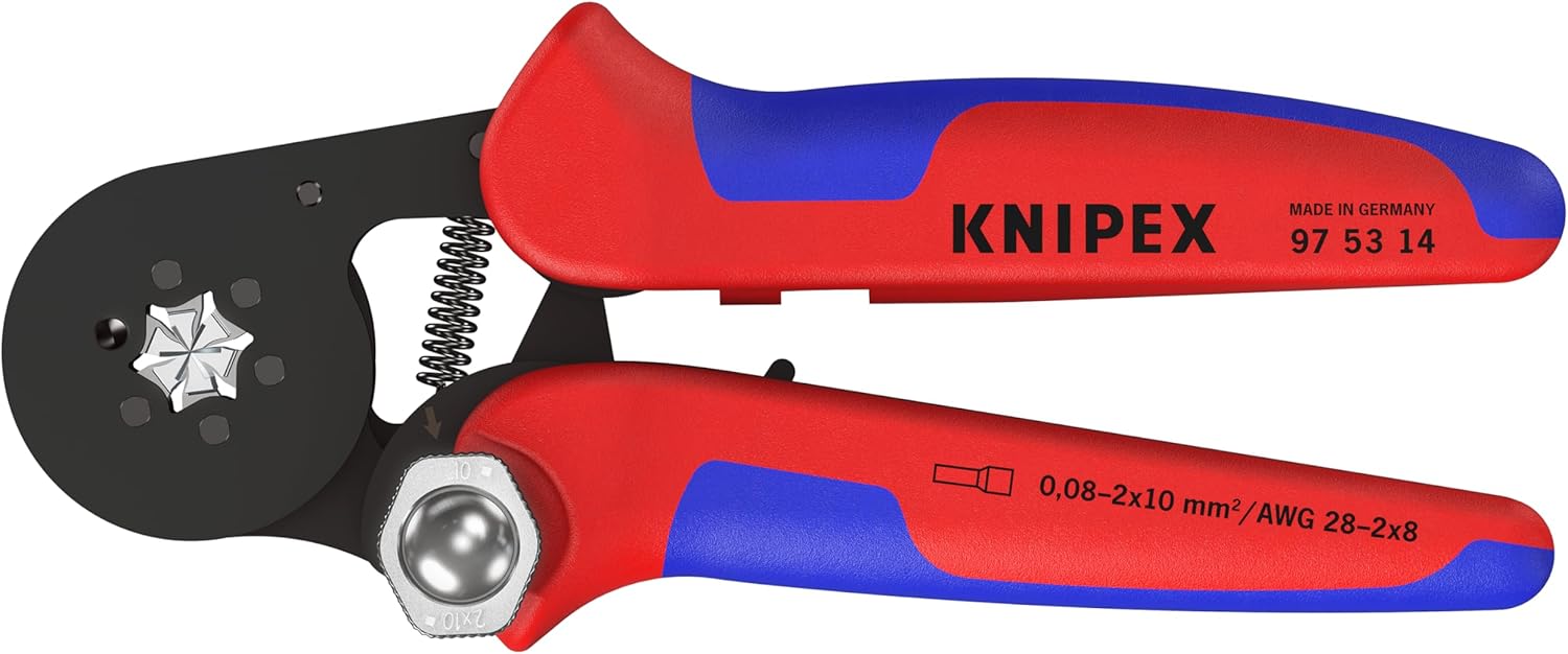KNIPEX - 97 53 14 Tools - Crimping Pliers, Self-Adjusting (975314)