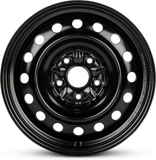 For 08-15 Scion XB 16 Inch Black Steel Rim - OE Direct Replacement - Road Ready Car Wheel