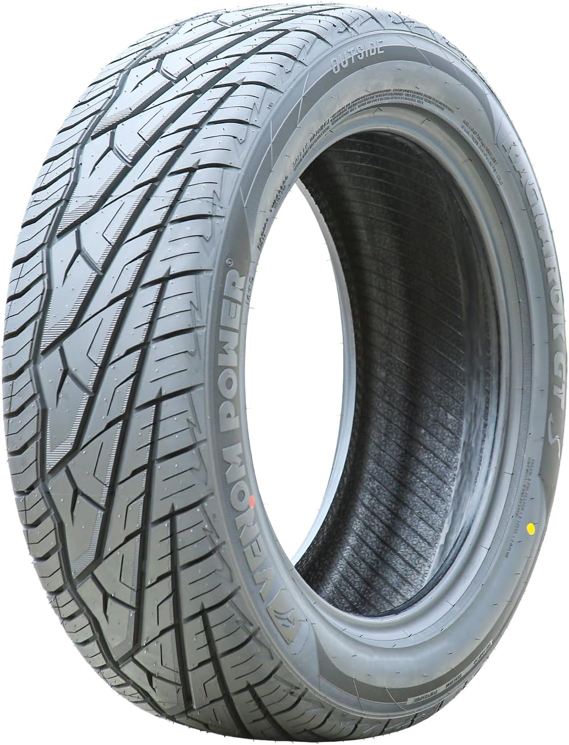 Venom Power Ragnarok GTS Truck/SUV All-Season High Performance Radial Tire-305/35R20 305/35ZR20 305/35/20 305/35-20 107W Load Range XL 4-Ply BSW Black Side Wall UTQG 420AA