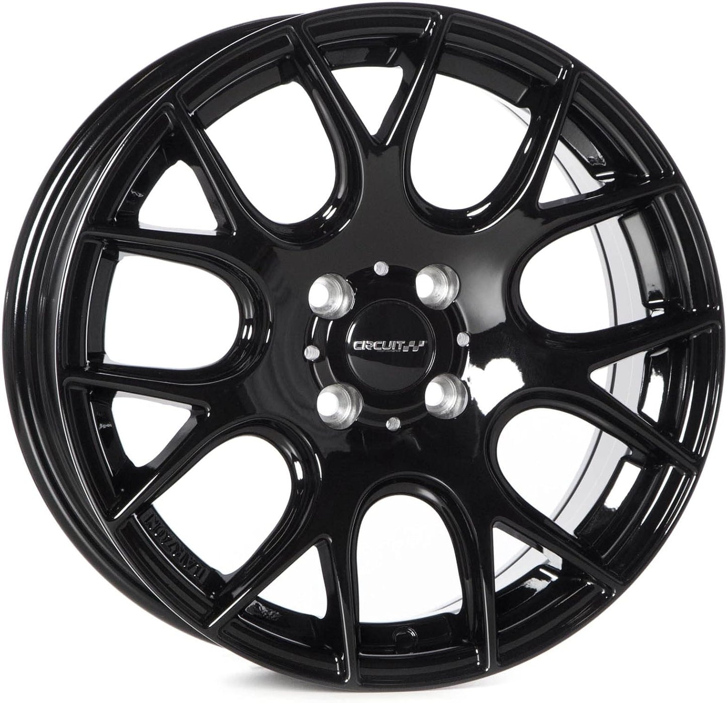Circuit Performance CP31 16x7 Wheel Gloss Black 4x100 Bolt Pattern, 16 Inch, +40mm Offset, 73.1mm CB, Compatible with 88-05 Honda Civic, 90-01 Acura Integra, Mazda Miata Wheels